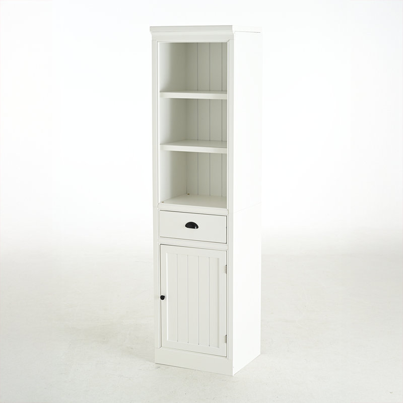 75'' Freestanding Small Size Wooden Organizer Pantry