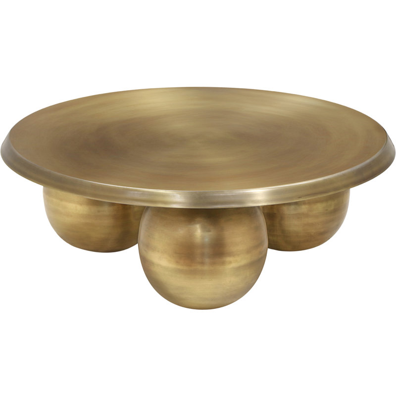 Globus Coffee Table, Gold