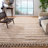Powell Hand Woven Wool Striped Rug-1717485052