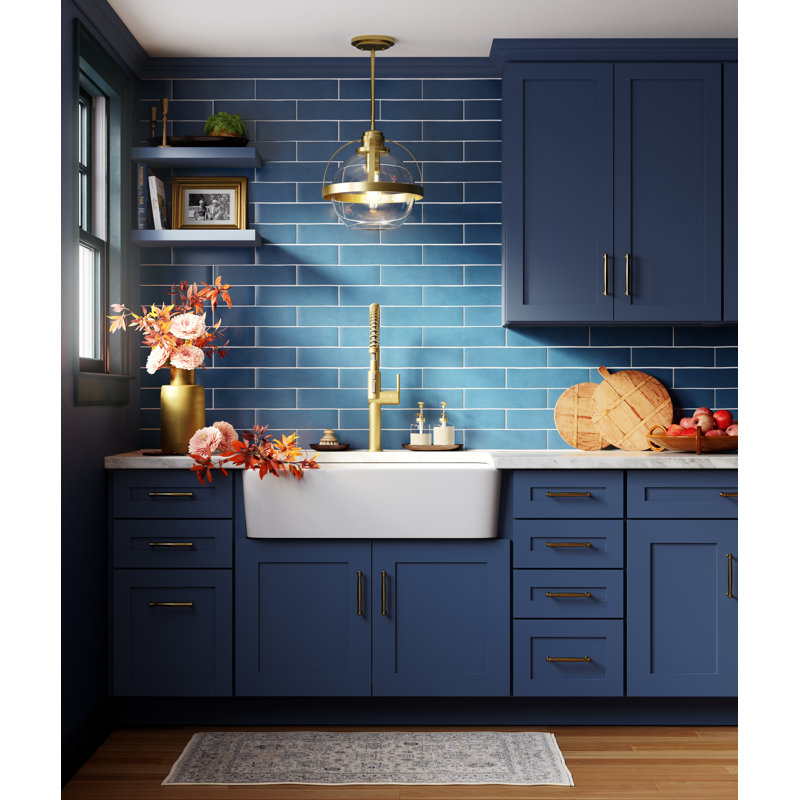 Luminaire suspendu simple en verre Margos, Laiton chaleureux
