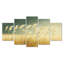 «Green Golden Wheat», ensemble d'art sur toile