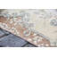 Tapis Anatolian, tapis rétro, tapis géométriques, tapis de 3,6 x 6,8 pi, tapis turcs, tapis modernes beiges
