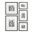 Five-Piece Gallery Picture Frame Set-1852293766
