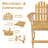 Mallory Outdoor Adirondack Chair