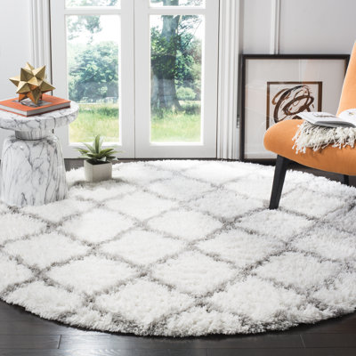 Brimfield Indie Shag Performance Geometric Rug
