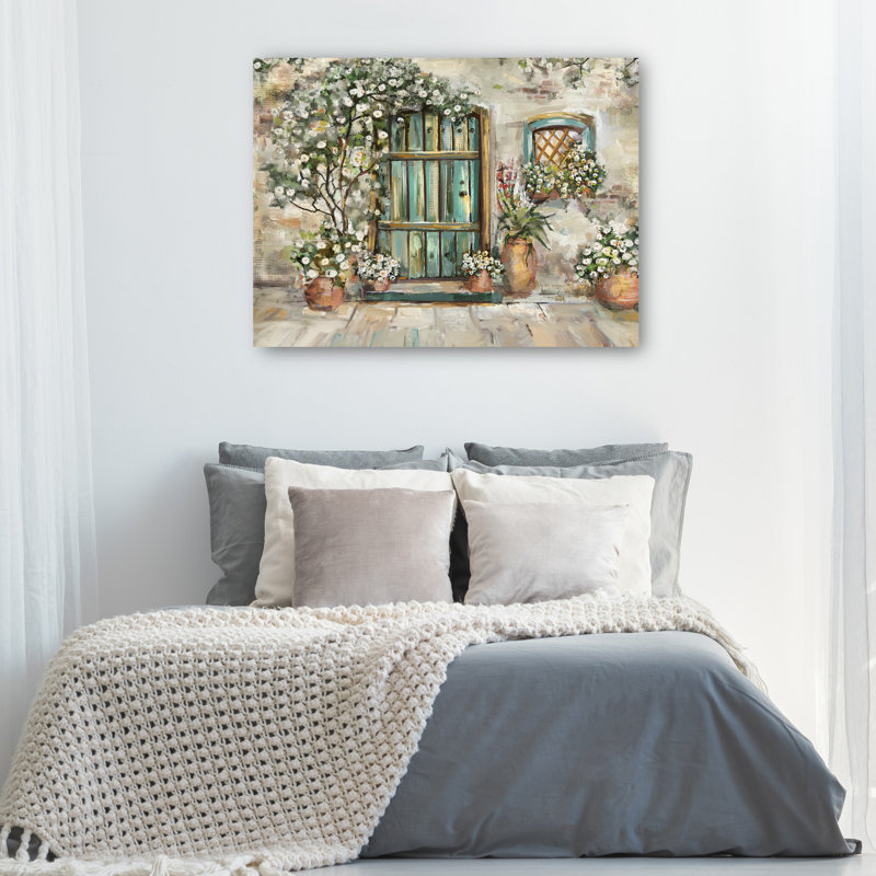 «Bella Casa II» par Studio Arts, reproduction d'art sur toile, H 11 po x l 14 po x P 1,5 po, Toile tendue