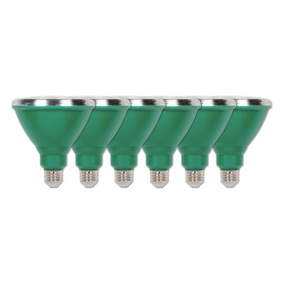 Westinghouse 3314914-6PK PAR38 Flood extérieur résistant aux intempéries DEL vert