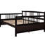 Full Size Daybed - Solid Construction For Dual Use In Bedroom And Living Area, As Bed Or With Strong Structure Size, Versatile Bed, Extra Storage Option
