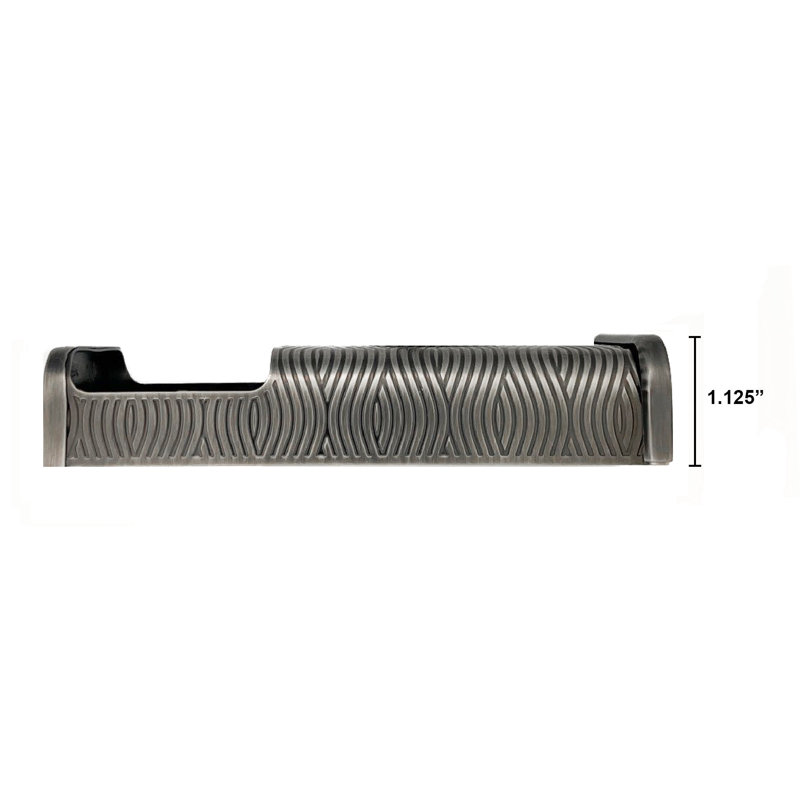 Housse pour sonnette vidéo Waves (compatible Ring 2nd Gen), Étain antique