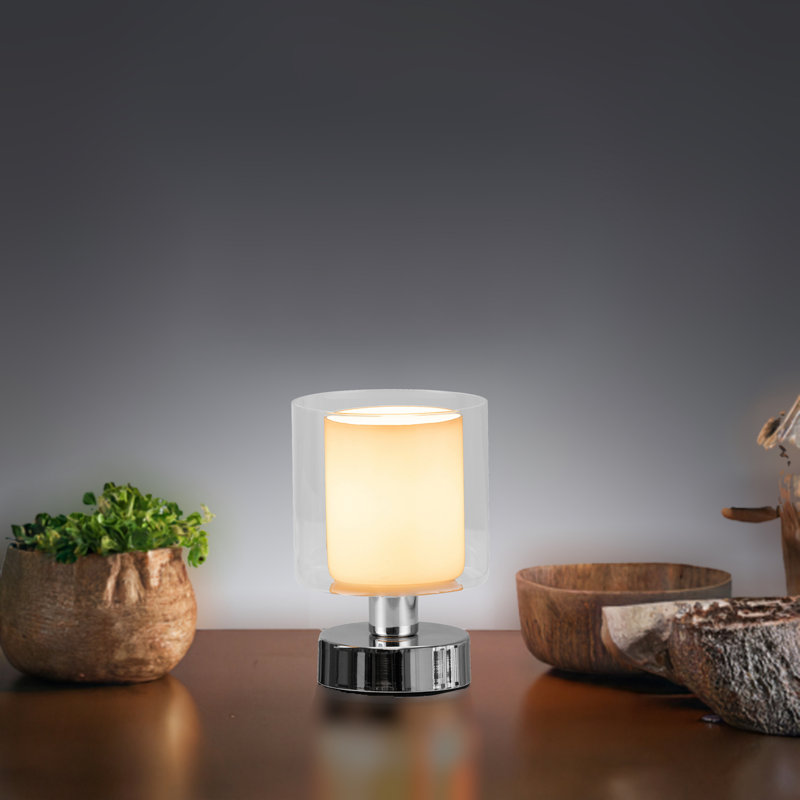 Lulworth Chrome Plinth Table Lamp