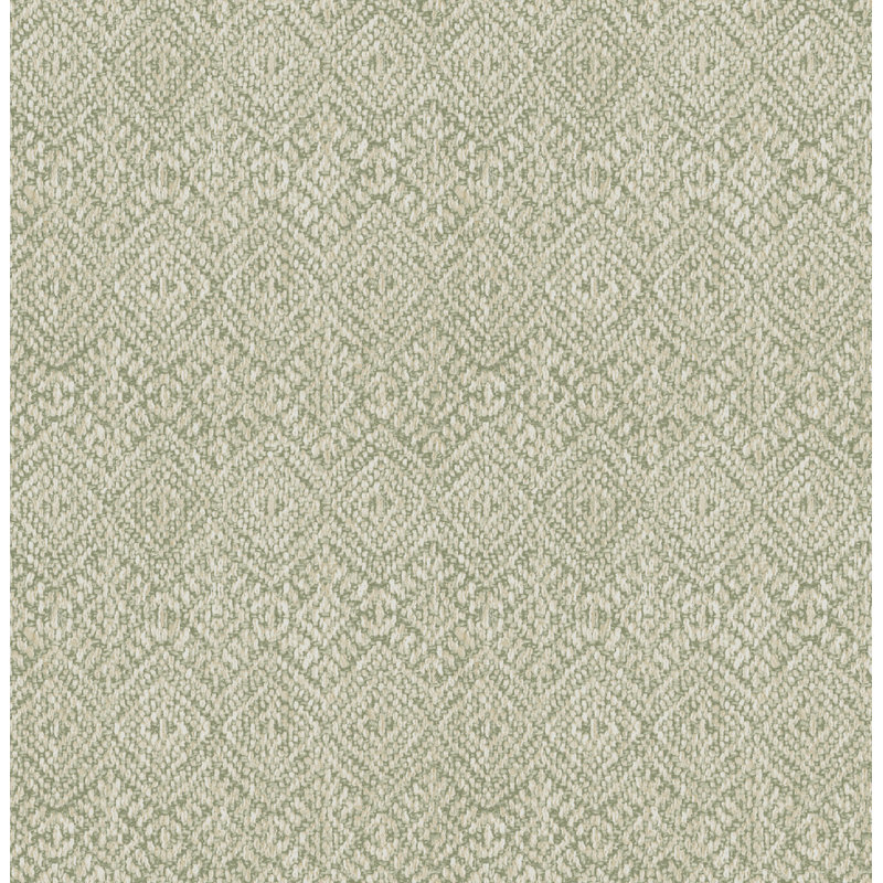 Papier peint à motif géométrique Gallivant, Sauge