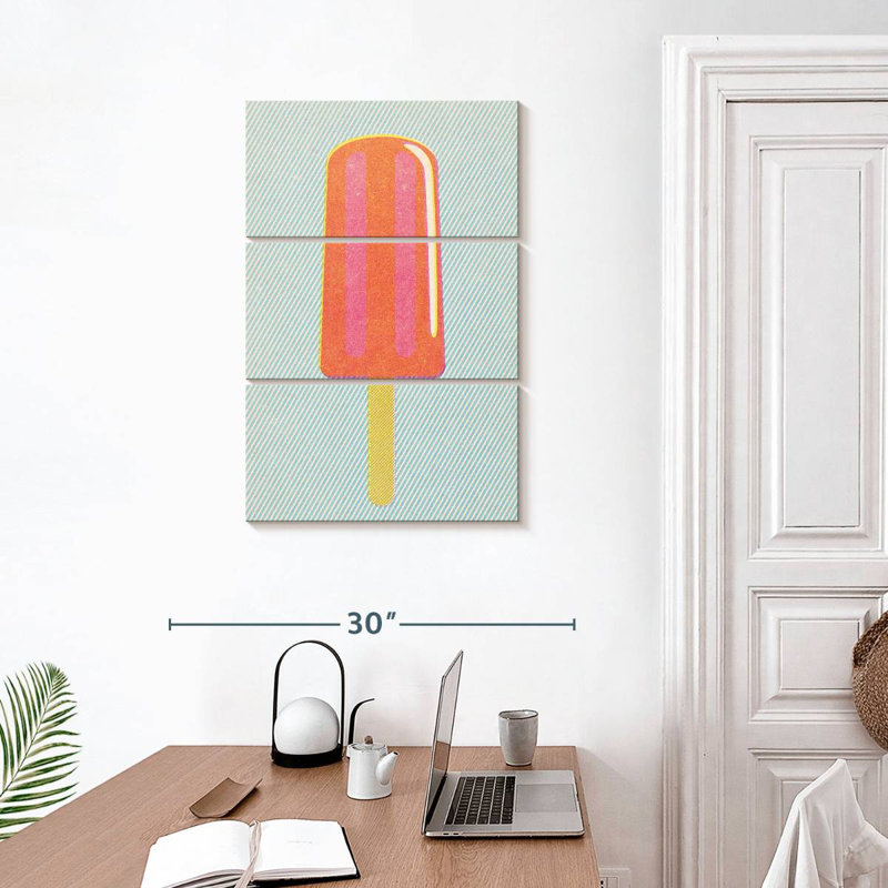 Yarlin Popsicle, 32" H x 20" W