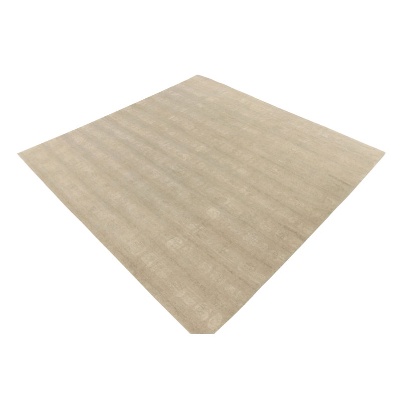 One-of-a-Kind Square 10'6" Hand Knotted Area Rug