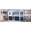 Lit simple superposé en bois avec tente-293362430-293362428