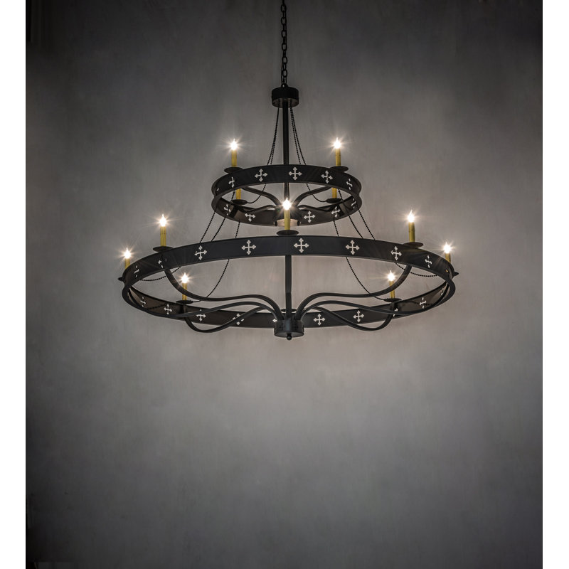 Byzantine 12 - Light Chandelier