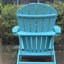Chaise Adirondack en plastique