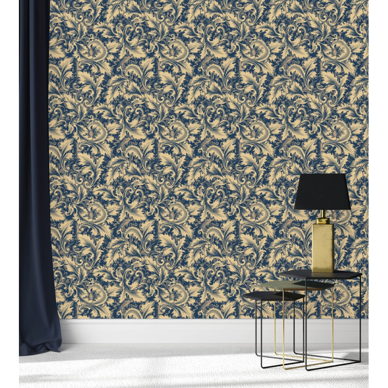 Carreau de papier peint auto-adhésif l 25 po, L 2,08 pi x L 10,42 pi