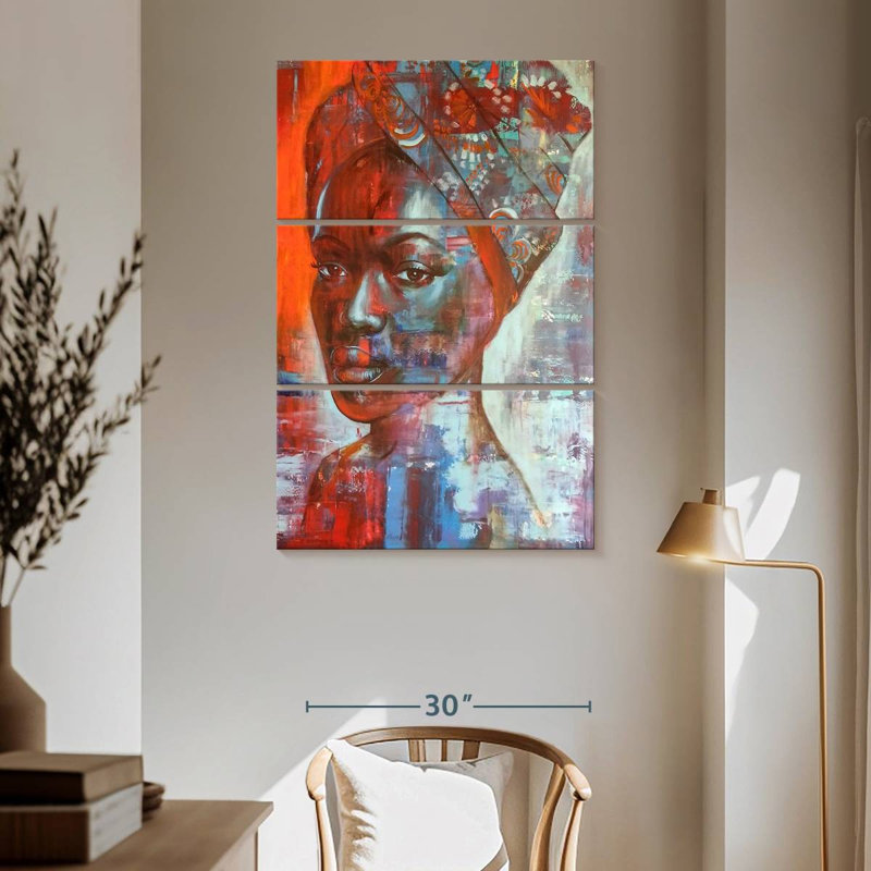 Leisha Amanzi, 65" H x 42" W