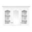 Armoire à pharmacie de 40 po avec miroir pour salle de bain - Conception épurée et pratique, améliore les tiroirs de rangement décoratifs pour un accès pratique à vos articles