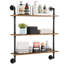 3 Piece Square Wood Floating Shelf