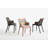 Eleganza 18.9 " H Upholstered Plastic Armchair