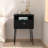Adra 15.7'' W Metal Nightstand-1333461850