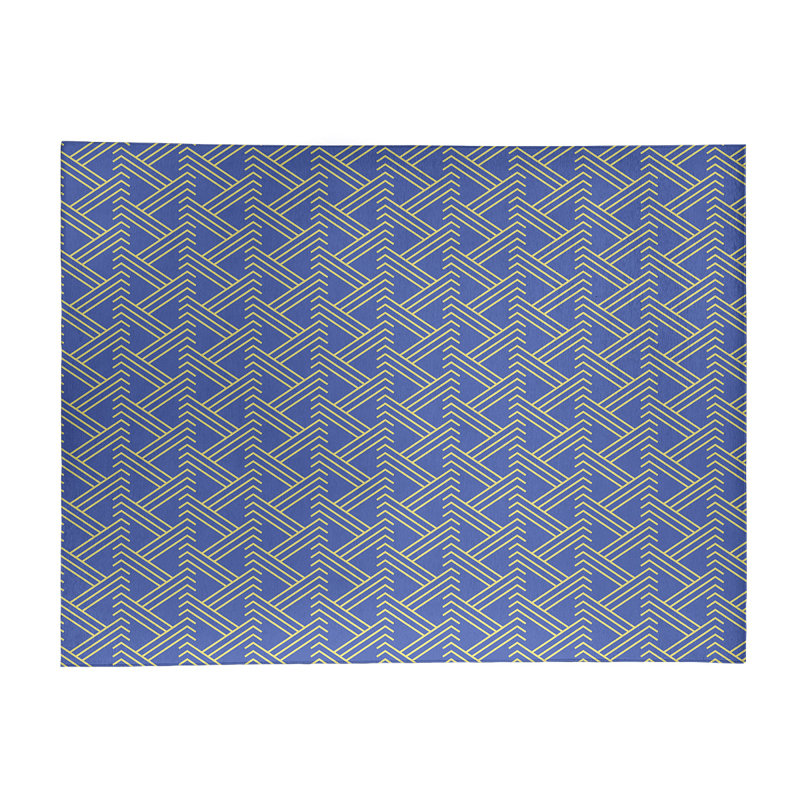 Chenille Geometric Indoor Rug, Rectangle 9' x 12'