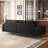 Retro Mid-Century Black Straight Small Sofa