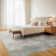 Bohemian Abstract Style Machine-Washable Non-Slip Area Rug, Pet-Friendly