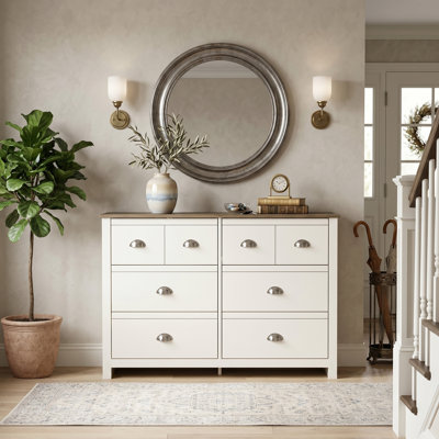 Bhure 6 Drawer 46.1'' W Double Dresser