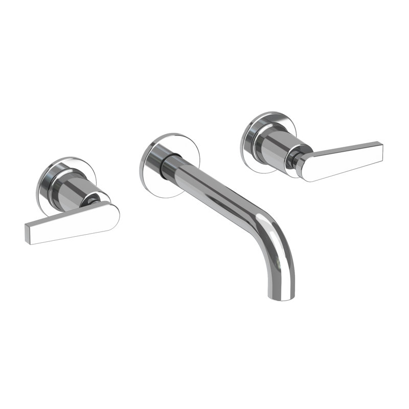 Dorrance Wall Mount Bathroom Faucet, Polished Chrome