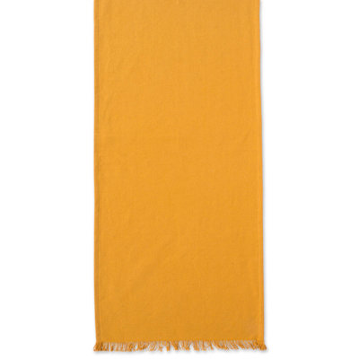Laszlo Solid Color 100% Cotton Table Runner