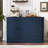 89.7''Wooden Sideboard With Extendable Table,Multifunctional Storage Cabinet With 2 Doors And 3 Drawers,For Living Room,Study,Foyer And Kitchen-976083562