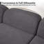 Canapé modulaire 118,5 po Comfy Cloud-1394247804
