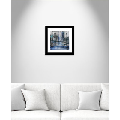 Pont de Brooklyn - peinture encadrée