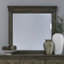 Ensemble de chambre à coucher commode et miroir Gertraute