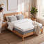 Grand matelas en mousse viscoélastique gélifiée grand format, soulagement de la pression, isolement du mouvement