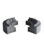 Canapé modulaire incurvé confortable avec plusieurs coussins pour différentes pièces Cazares-689903759