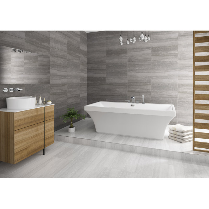 67'' x 36'' Freestanding Soaking Acrylic Bathtub