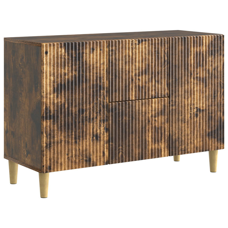 89 cm W Sideboard, Smoked Oak