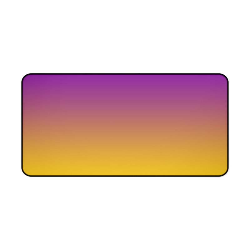Polyester Desk Pad, 31.5x15.5