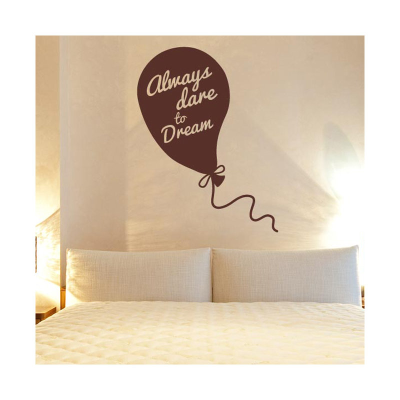 Wall Decal, Large, Brown