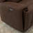 Espresso Power Loveseat with Console 