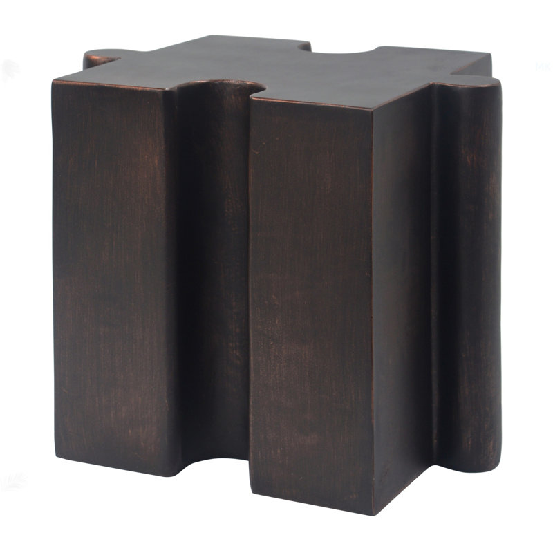 Table d'appoint casse-tête, table modulaire à bord concave - achetez des pièces simples ou combinées, Cuivre