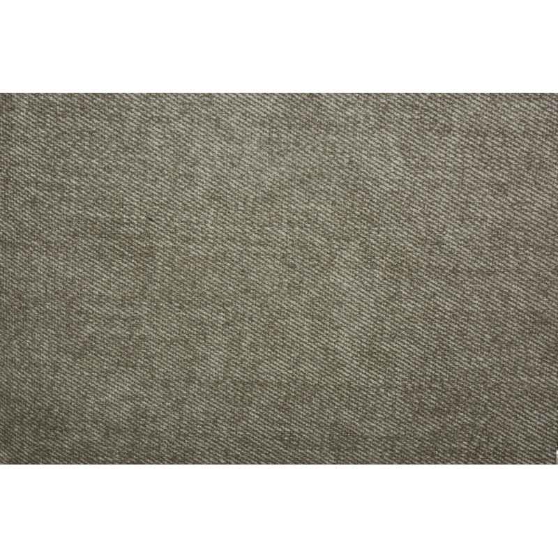 Causeuse inclinable Comfynest, Cuir véritable taupe