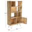 Bibliothèque standard en bois massif H 61 "x l 33,5" Rajae