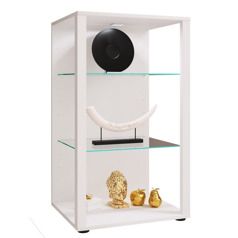 Palmyre Display Cabinet, White
