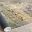 Tapis de couloir luxueux, tissu 100% velours, 39,4 po x 59,1 po | Semelle antidérapante en coton, d'une hauteur de poils de 0,4 po | Antibactérien, lavable à la machine | Impression numérique 3D, design élégant pour le décor et le confort de la maison-1586192567