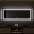 Large 32" x 84" LED Bathroom Mirror/Vanity Mirror with Defogger and Dimmable Functionality