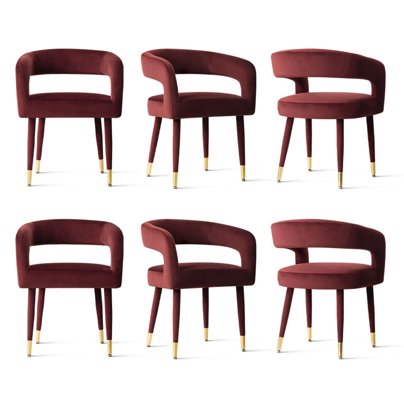 Chaises de salle à manger Modern, Bourgogne